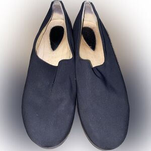 Ecco Womens Felicia Stretch Black Shoe Wedge Size EU 39 US 8.5